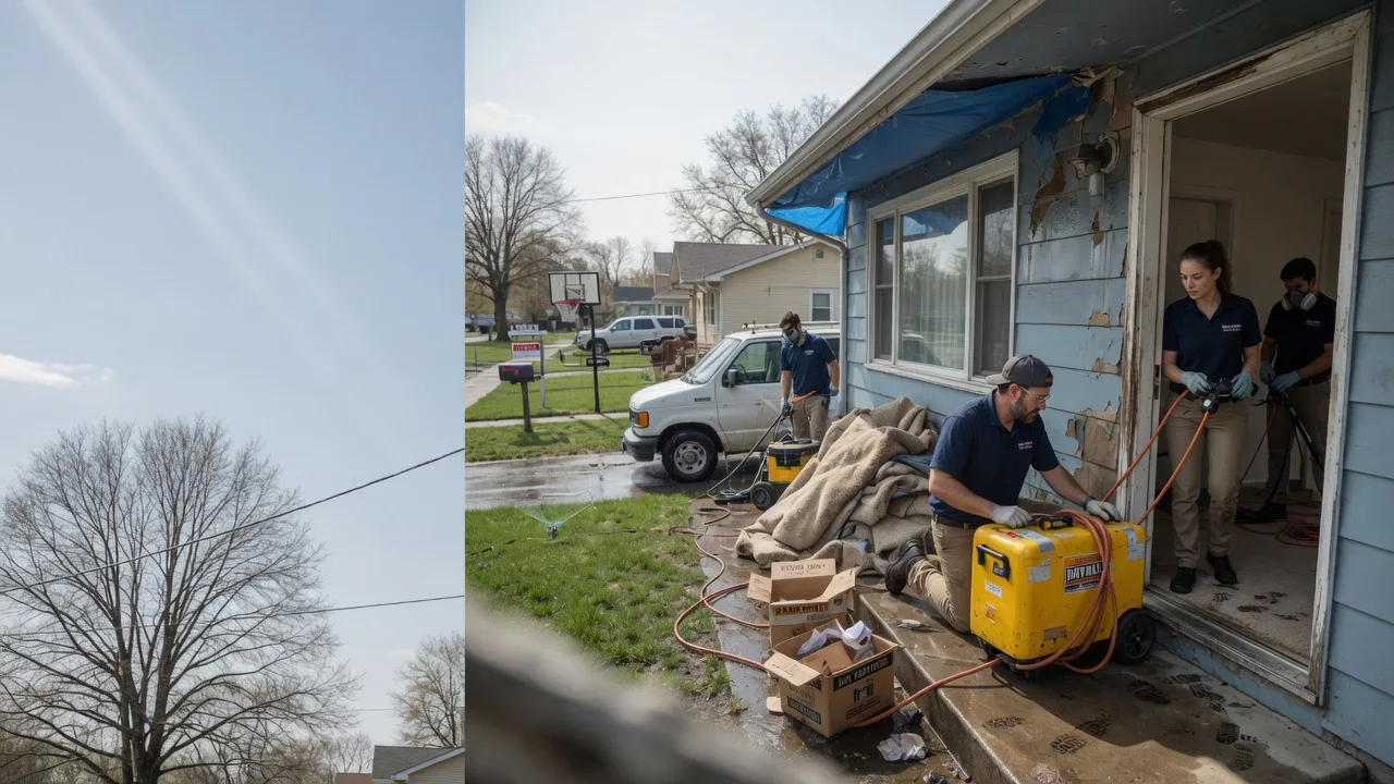 Basement Flood Cleanup in Foster, RI near me